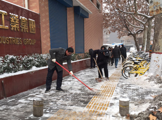 雪一直下，我們一直在：工投集團除雪掠影